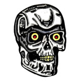 Pin Terminator Prendedor Metalico Rock Activity 