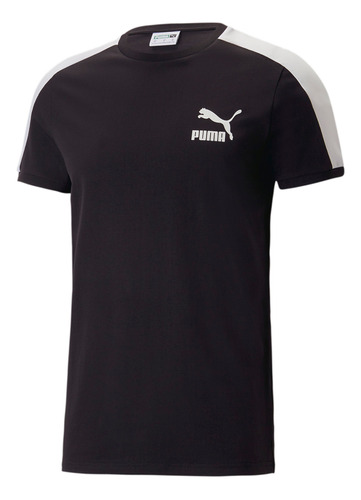 Remera Hombre Puma T7 Iconic Tee Negro Jj Deportes