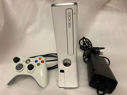 Xbox 360 Slim 500gb Con Chip Rgh Edicion Blanca + Juegos