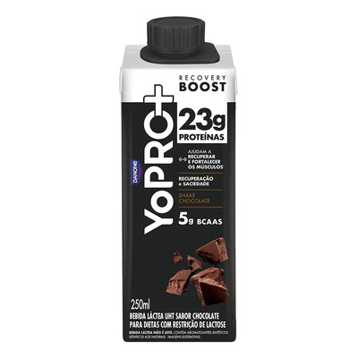 Yopro Bebida Láctea Uht Chocolate 23g De Proteínas 250ml | MercadoLivre