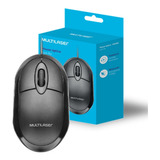 Mouse Óptico Office Com Fio Usb 3 Botões 1200dpi Pc Notebook