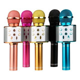 Microfone Bluetooth Sem Fio Para Youtuber Reporter Karaoke