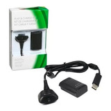 Kit Cargador Joystick Xbox 360 Bateria + Cable