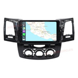 Coche Estéreo Android Para Toyota Hilux 2008-2014 Carplay Bt