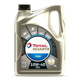 Aceite Total Quartz 7000 10w40 X 4 Litros Semi-sintético