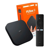  Xiaomi Mi Box  De Voz 4k 8gb  Preto Com 2gb De Memória Ram