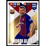 Carta Adrenalyn Xl Fifa 365 2020 / Jordi Alba