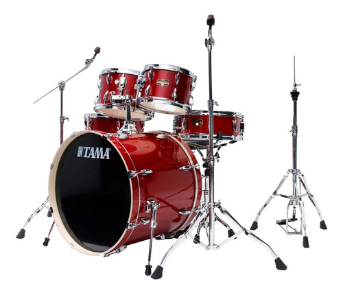 Bateria Tama Ip62h6w-brm Imperialstar 6 Piezas Rojo Quemado