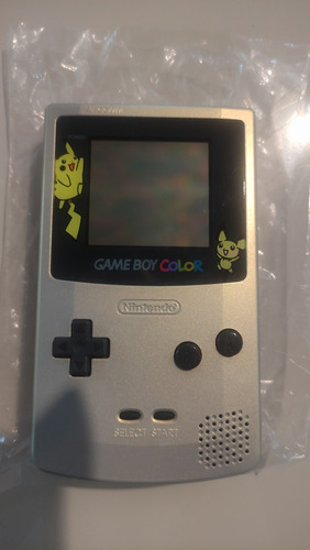 Game Boy Colocar Edição Limitada Gold And Silver Na Caixa