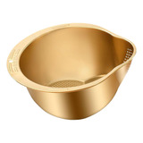 Cuenco Para Enjuague De Arroz, Utensilios De Cocina, Oro