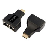 Extensor Hdmi Noganet 30m Via Cable De Red 