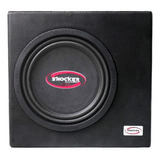 Caixa Mini Slim Amplificado Sub 8 Pol Shocker 200w Sh-8200