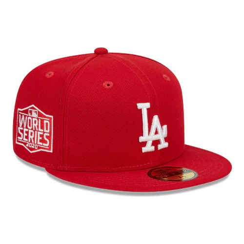 New Era Gorra L A Dodgers Basic Mlb 59fifty Cerrada Roja