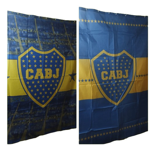 Cortina Baño Tela Impermeable Afa- Club Boca Juniors