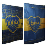 Cortina Baño Tela Impermeable Afa- Club Boca Juniors