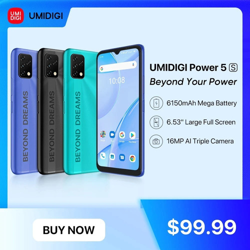 Umidigi Power 5s Nuevo 4gb Ram 32gb Rom Bateria De 6150 Mah 