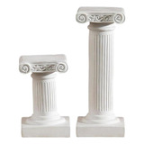 Columnas Griegas En Miniatura Con Base De Resina, Estigma Pa