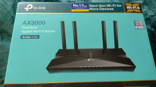 Router Wi-fi 6, Tp Link Ax3000, Archer Ax50
