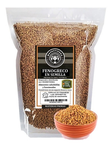 Semillas De Fenogreco X500g - g a $38