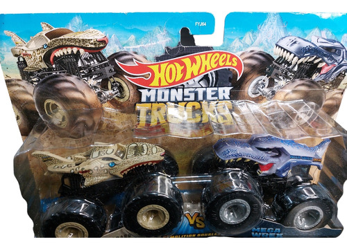 Hot Wheels Monster Trucks Leopard Vs Wrex