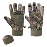 Guantes De Terciopelo De Camuflaje Para Montar En Bicicleta