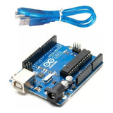 Arduino Uno R3 Atmega328p Dip Con Cable