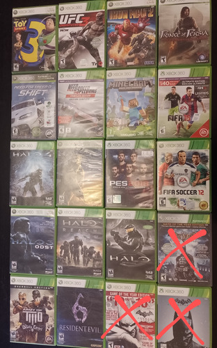 Juegos Xbox 360 Originales Lote 17 Juegos