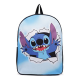 Mochila Personalizada Lilo E Stitch Desenho Animado Infantil