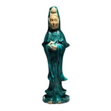 Antigua Figura Oriental Teja Original Buda