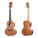 Ukelele Electroacustico Soprano 21'' Sapele +funda Acolchada