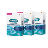 Pack X3 Corega Tabs Tabletas Limpiadoras Pro Ortodoncia X 30