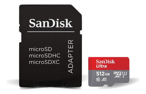 Cartao Sandisk Micro Sdxc Ultra 120mb/s 512gb