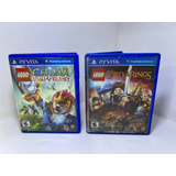 Lego Lord Of The Rings + Lego Chima Ps Vita