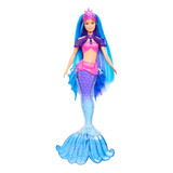 Barbie Muñeca Sirena Mermaid Power Malibu Brooklyn
