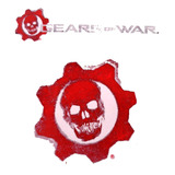 Cartela Com 2 Adesivos Gears Of War Cog Original 12x11cm