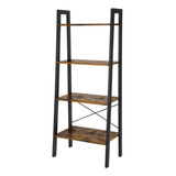 Librero Estante Vintage Industrial Rack Minimalista Vasagle Color Negro