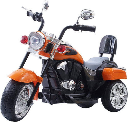 Montable Moto Chopper Niños Regalo 6v 1-4 Años