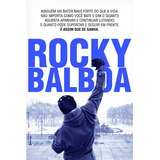 Quadro Para Sala Rocky Balboa Lutador Determinação 90x60
