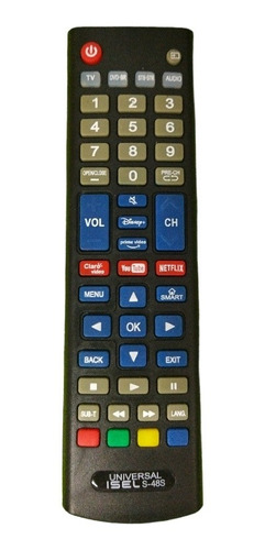 Control Universal Tv,dvd,hm,audio,sist Cable Mod S48