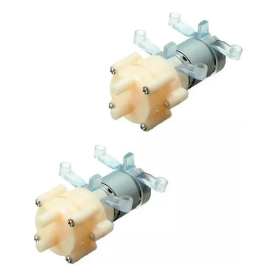 2 Piezas De Mini Bomba De Agua De Diafragma 12v 6w Arduino | Envío gratis