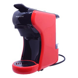 Cafetera Multicapsula Kanji Home Roja 