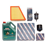 Kit 3 Filtros Bosch +aceite Vw Saveiro 1.6 8v 2017 2018 2019