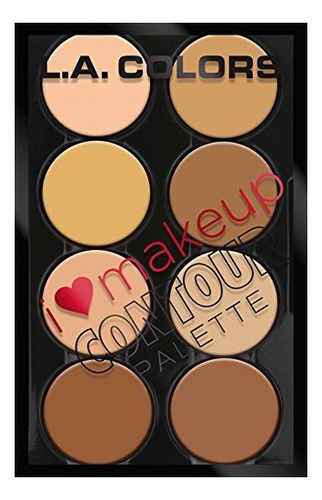 Paleta De Colores Para Contorno De Maquillaje I Heart Ia, Li