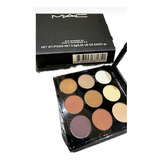 Paleta De Ojos Eye Shadow X9 Mac Burgundy