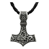 Collar Vikingo, Colgante Martillo De Thor, Ragnar.  Jp