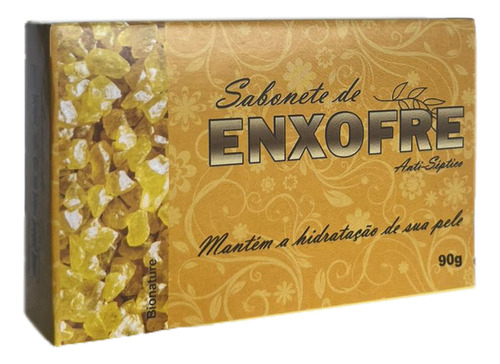Sabonete Artesanal De Enxofre - 90g