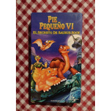 Pie Pequeño 6 Vhs El Secreto De Saurus Rock