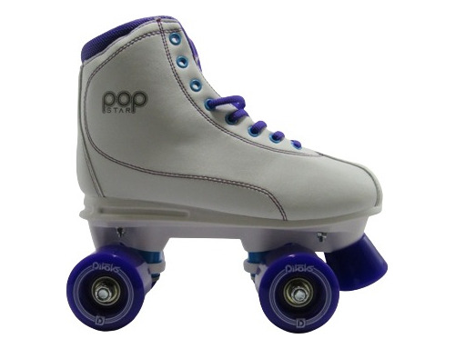 Patins 4 Rodas Divoks Quad Branco