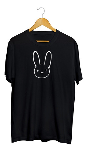 Playera Bad Bunny Logo Conejo Conejito Regueton Moda Urbana