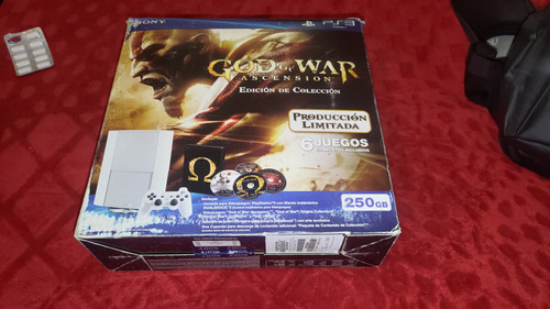 Ps3 250gb God Of War + Colección Impecable Para Coleccion